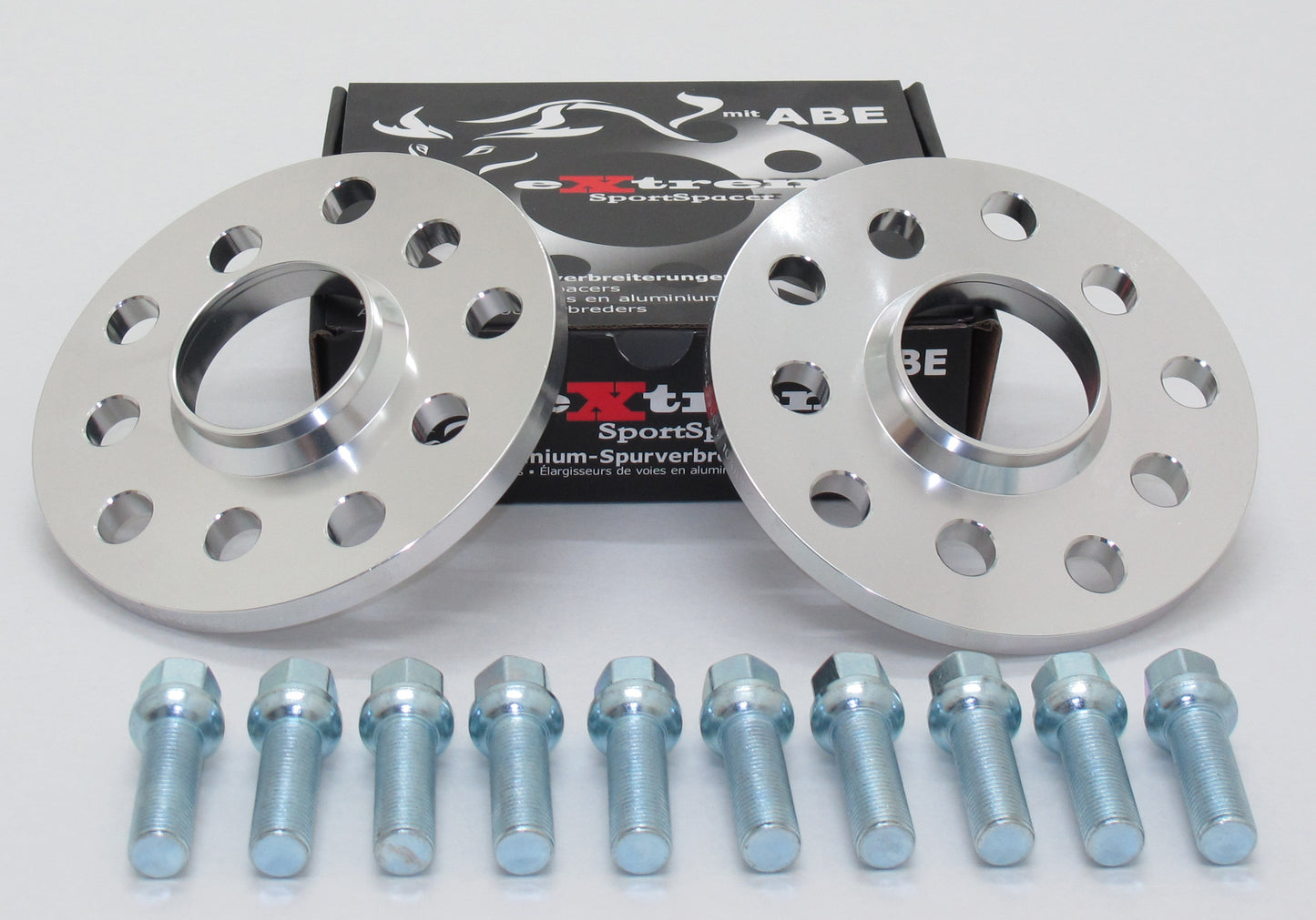 Spurverbreiterung Set 30mm inkl. Radschrauben für VW T5