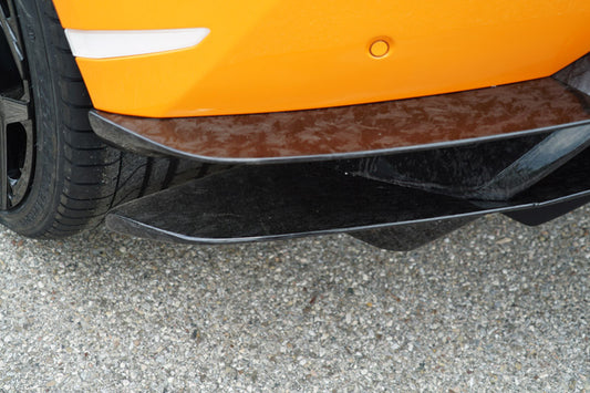 Friedrich Motorsport Diffusoraufsatz unten (Satz) in Sichtcarbon FORGED Lamborghini Huracán Performante und Spyder