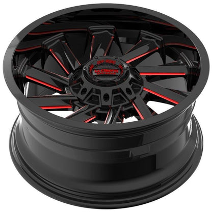 La Chanti LC-OF 10 Gloss Black Red