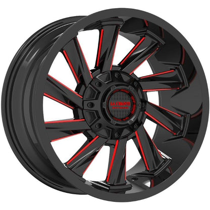 La Chanti LC-OF 10 Gloss Black Red