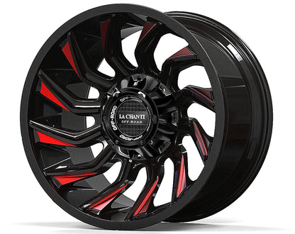 La Chanti LC-OF 12 Gloss Black / RED