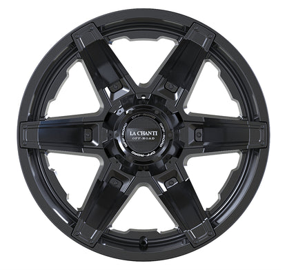 La Chanti LC-OF 16 Gloss Black Milled(Black Inserts)