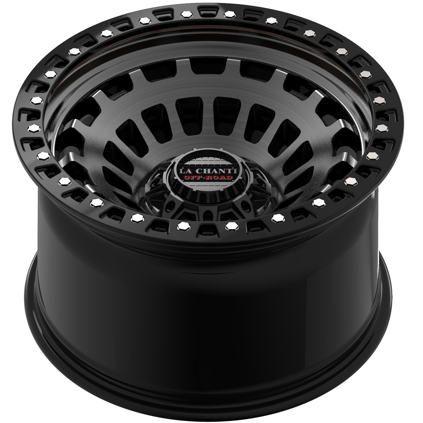 La Chanti LC-OF 6 GLOSS BLACK / BLACK RING