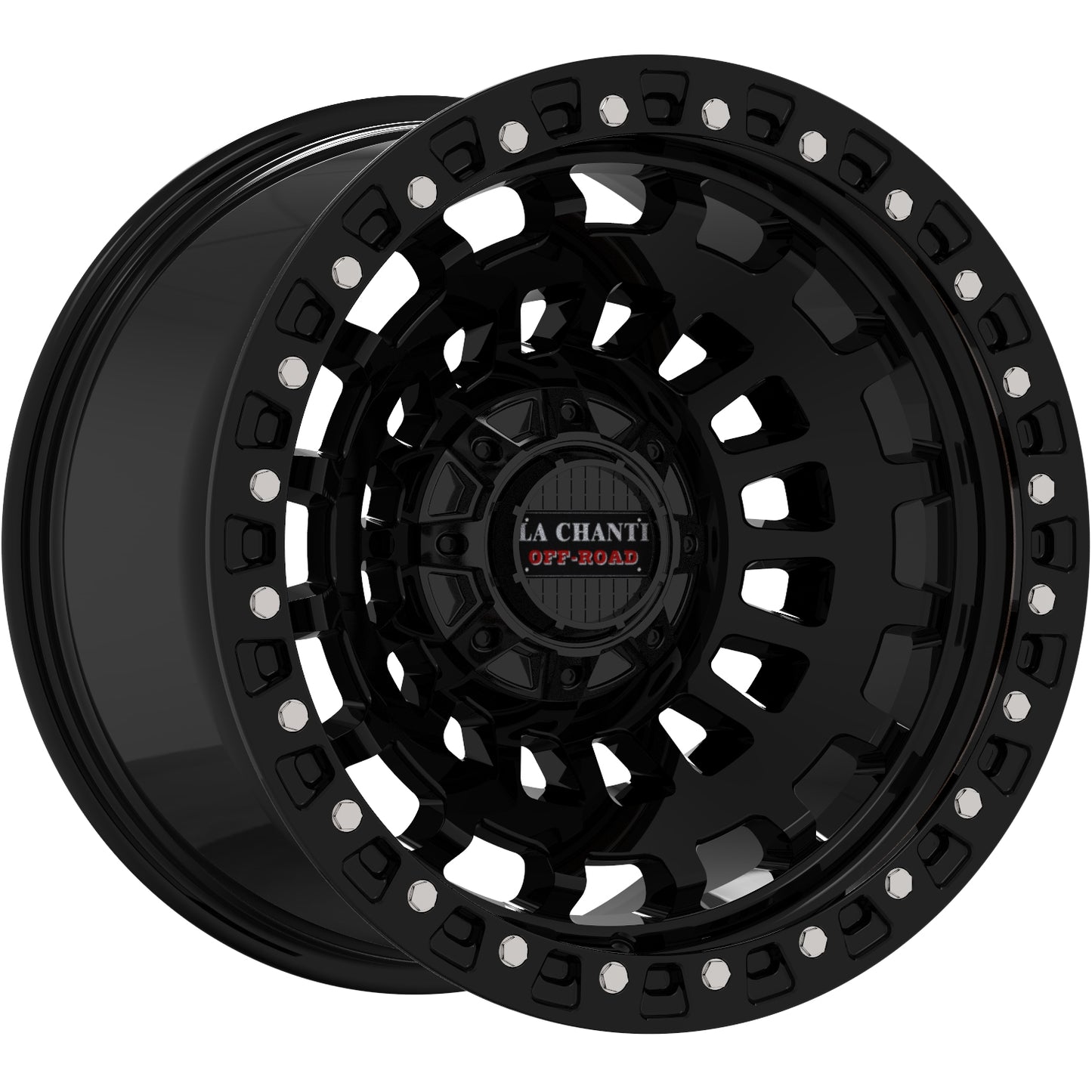 La Chanti LC-OF 6 GLOSS BLACK / BLACK RING