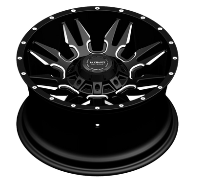 La Chanti LC-OF 5 Gloss Black Milled Spockes