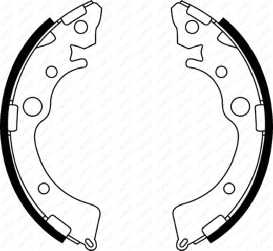 MAPCO Bremsbackensatz Hinterachse  8523