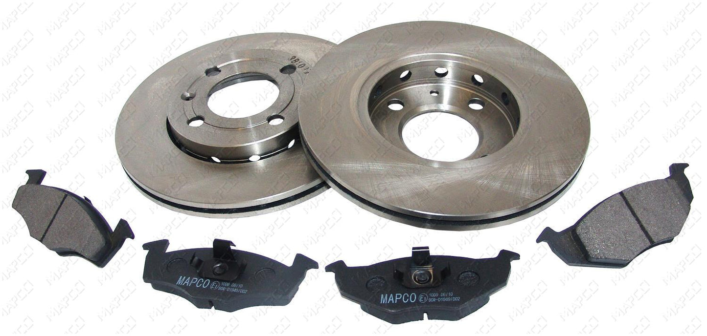 MAPCO Bremsensatz, Scheibenbremse Vorderachse  Satz  47867