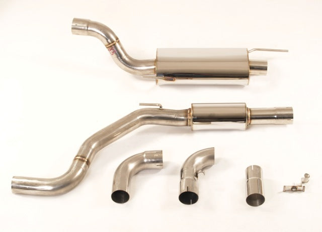 Friedrich Motorsport 70mm Anlage mittig Opel Corsa D OPC