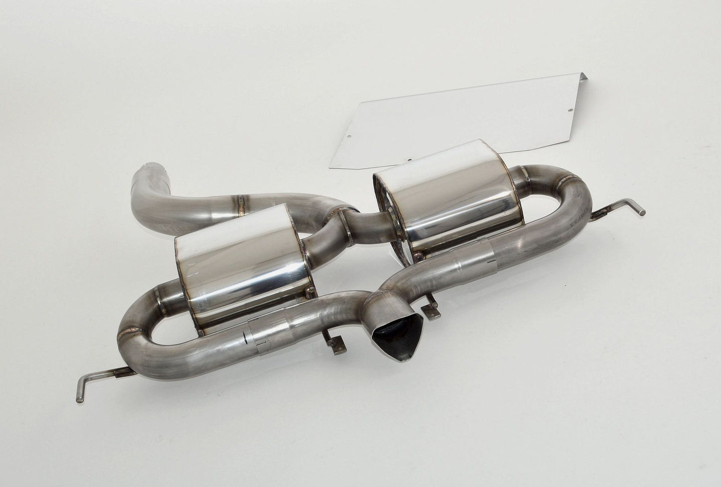 Friedrich Motorsport 76mm Duplex-Sportendschalldämpfer mittig Opel Corsa D OPC