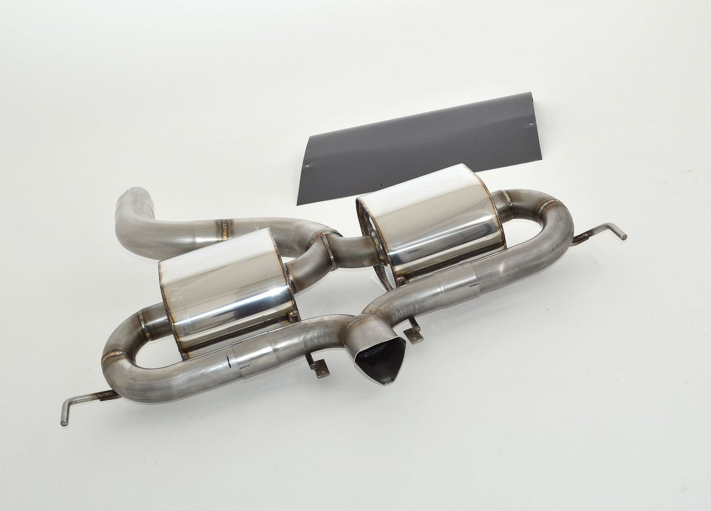 Friedrich Motorsport 76mm Duplex-Sportendschalldämpfer mittig Opel Corsa D OPC