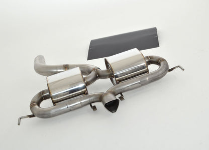 Friedrich Motorsport 76mm Duplex-Sportendschalldämpfer mittig Opel Corsa D OPC