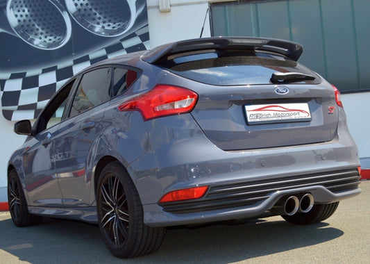 Friedrich Motorsport 76mm Sportendschalldämpfer mittig Ford Focus III Schrägheck ST