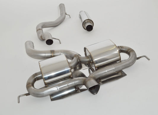 Friedrich Motorsport 76mm Anlage mittig Opel Corsa D OPC
