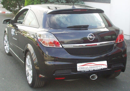 Friedrich Motorsport Gr.A Anlage mittig Opel Astra H GTC OPC