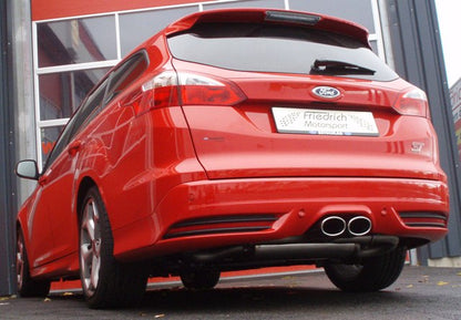 Friedrich Motorsport mittige 76mm Anlage Ford Focus III Turnier DYB ST