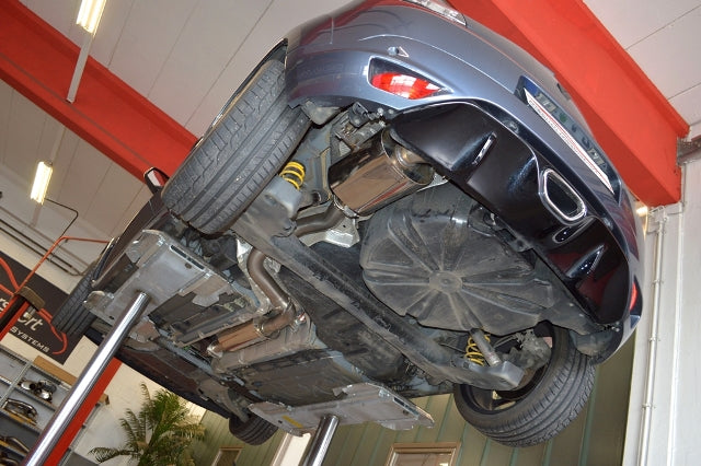 Friedrich Motorsport 3 Zoll (76mm) Anlage mittig Renault Megane III (Typ Z) RS / Trophy