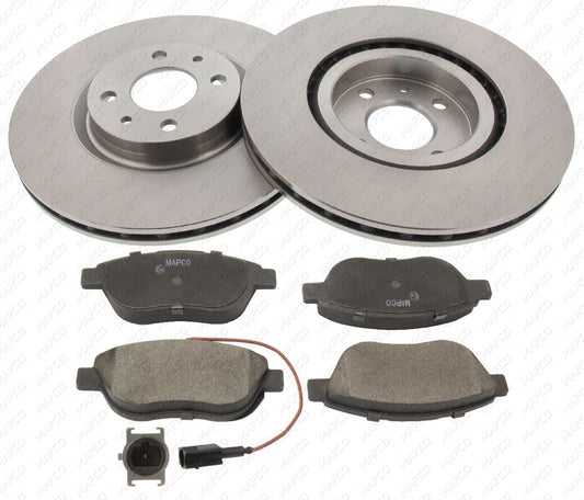 MAPCO Bremsensatz, Scheibenbremse Vorderachse  Satz  47013