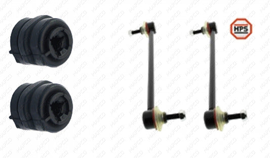 MAPCO Reparatursatz, Stabilisatorlager Satz  Vorderachse beidseitig  53305HPS