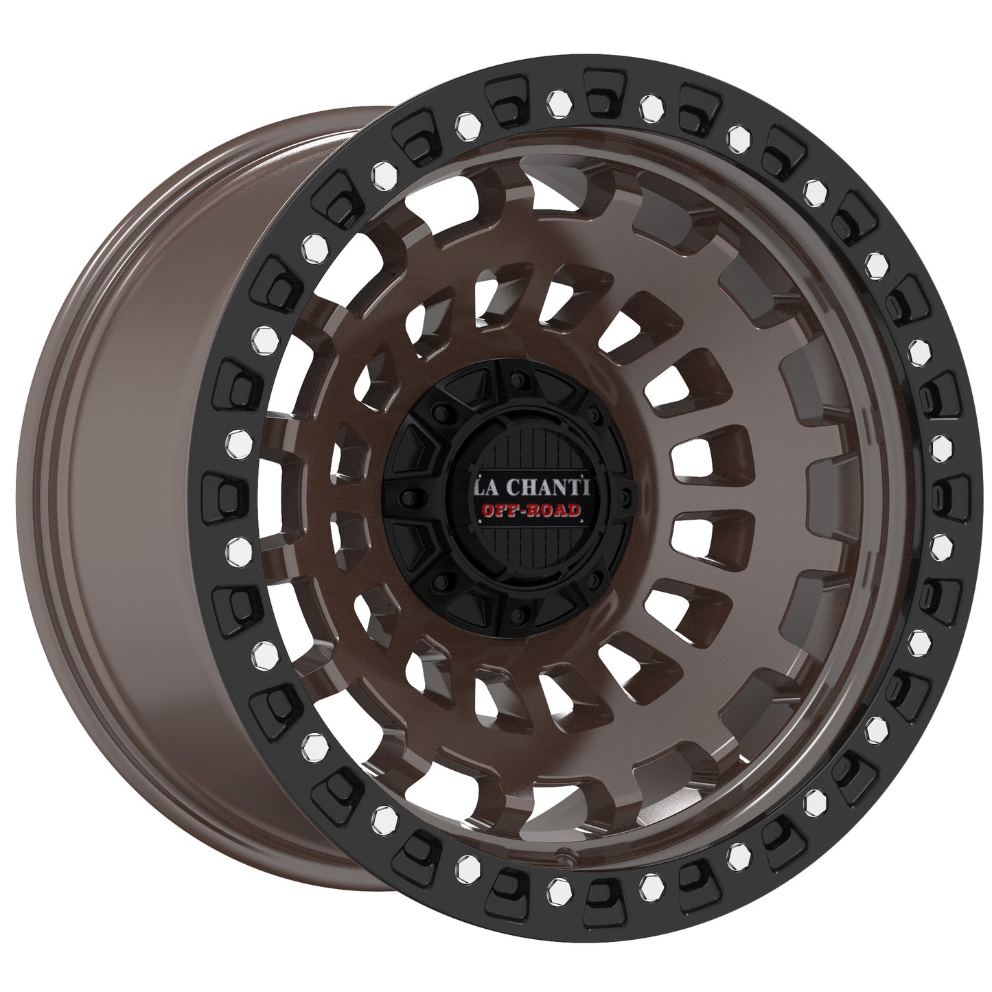 La Chanti LC-OF 6 Matt Black / Bronze Face Matt Black RING