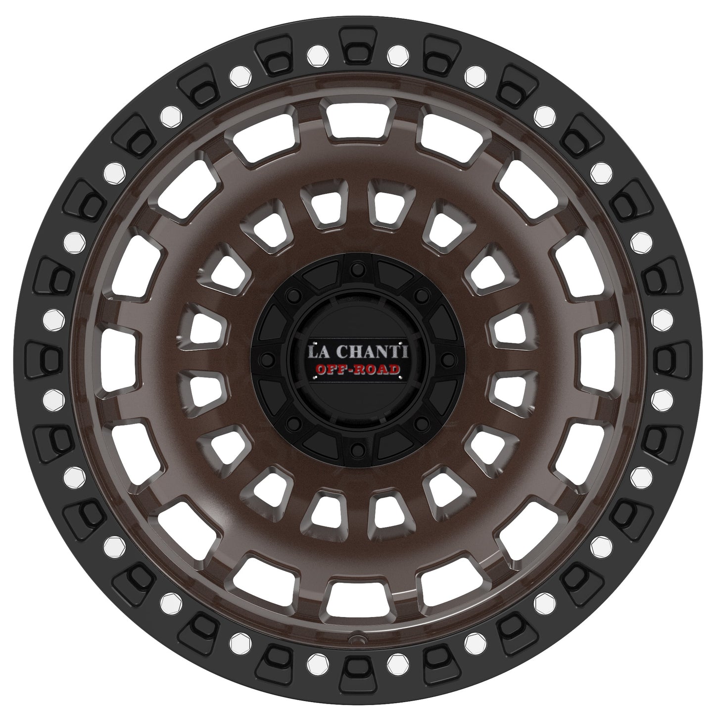 La Chanti LC-OF 6 Matt Black / Bronze Face Matt Black RING