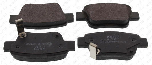 MAPCO Bremsbelagsatz, Scheibenbremse Hinterachse  6833