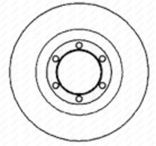MAPCO Bremsscheibe Vorderachse  15674