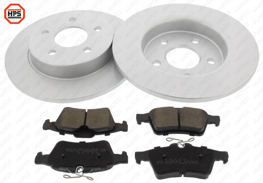MAPCO Bremsensatz, Scheibenbremse Hinterachse  47664HPS