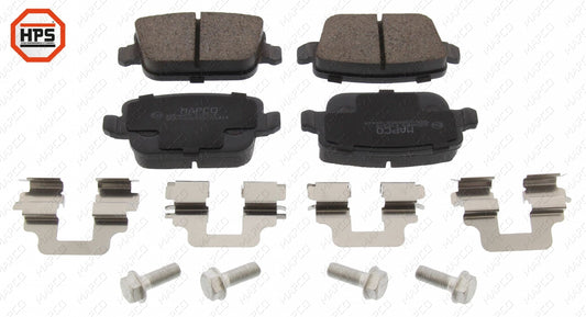 MAPCO Bremsbelagsatz, Scheibenbremse Hinterachse  6854HPS