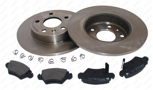MAPCO Bremsensatz, Scheibenbremse Hinterachse  Satz  47678