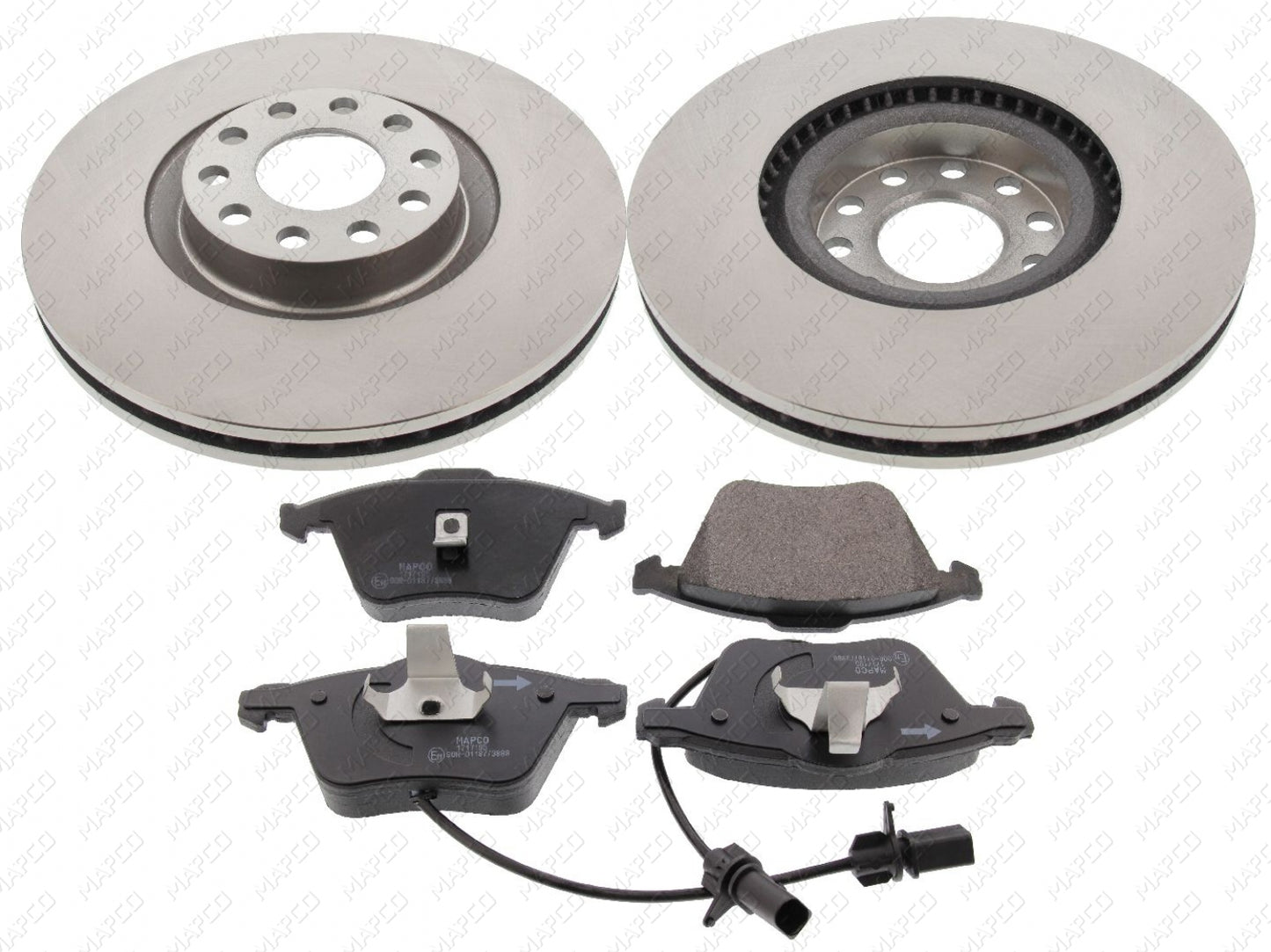 MAPCO Bremsensatz, Scheibenbremse Vorderachse  47638