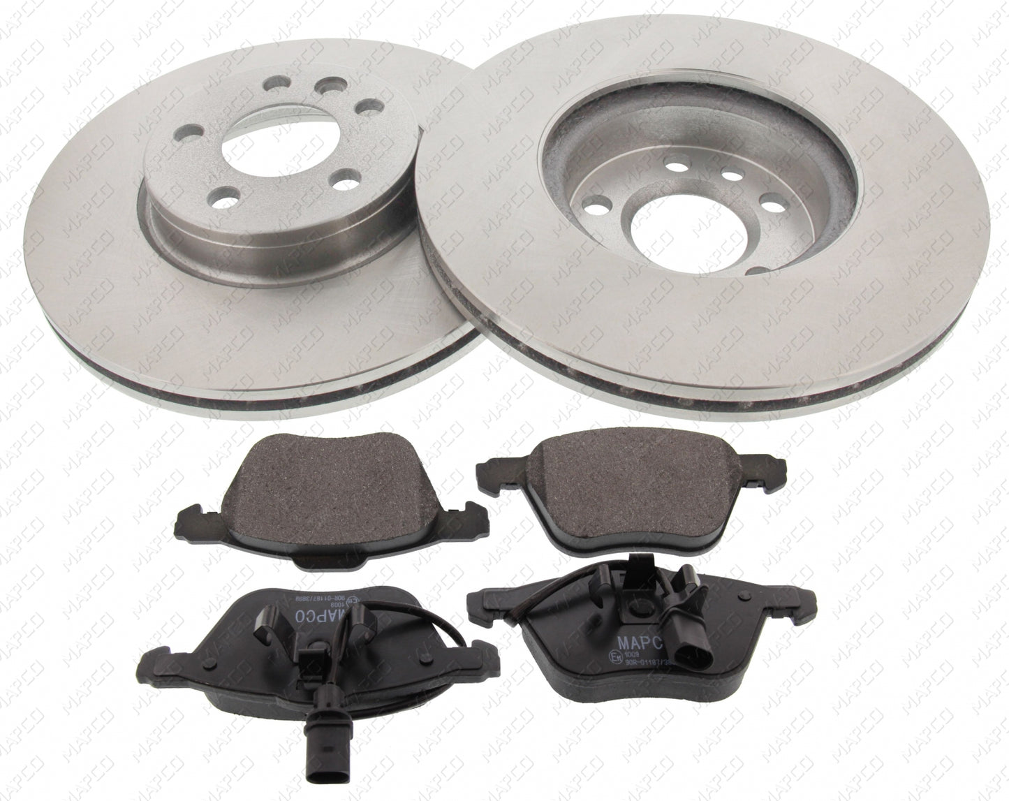 MAPCO Bremsensatz, Scheibenbremse Vorderachse  Satz  47878