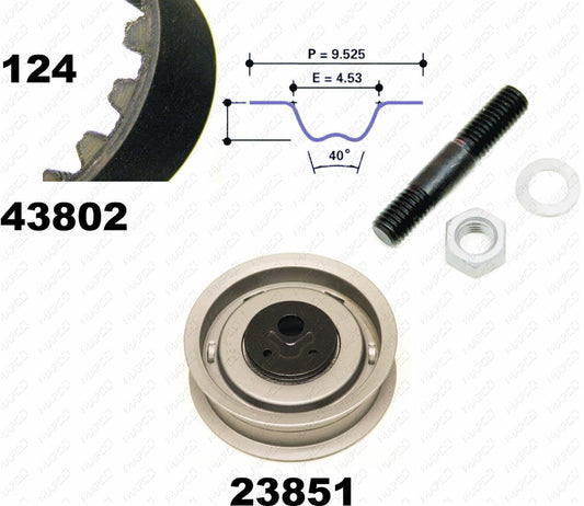 MAPCO Zahnriemensatz 23802