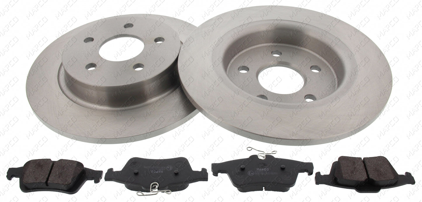 MAPCO Bremsensatz, Scheibenbremse Hinterachse  Satz  47909