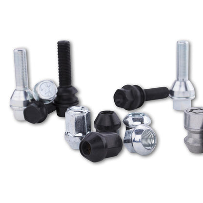 Diebstahlsicherung M12x1,25x60mm KE60° silber (2 Stk)