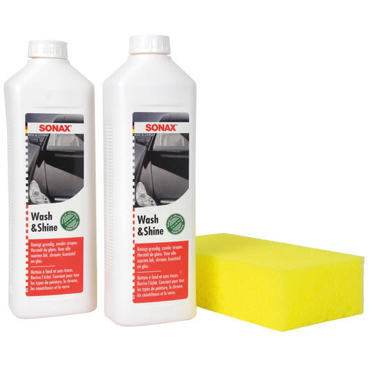 Sonax 314.741 Wash & Shine shampoo set