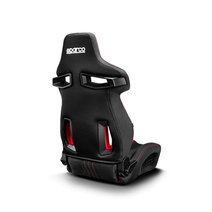 Sparco Sportsitz R333 Schwarz/Rot (Verstellbar)