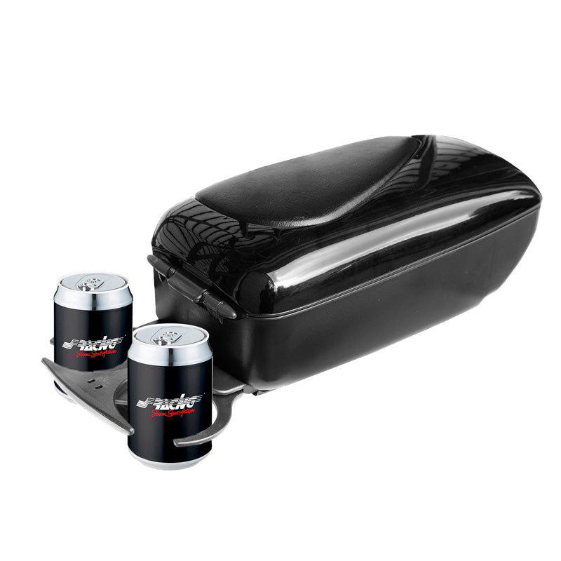 Simoni Racing Universelle Armlehne Large - Schwarz + 2 Becherhalter