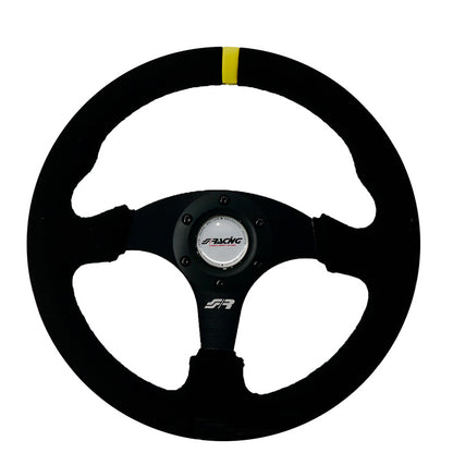 Simoni Racing Sportlenkrad Defender 330mm - Schwarz Suède