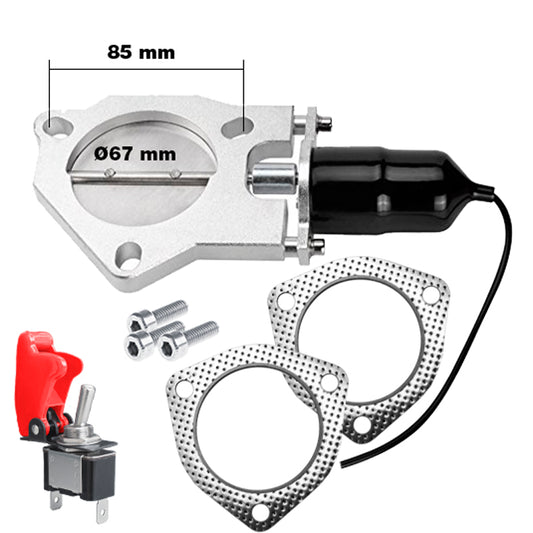 Simoni Racing Universel Auspuff-Regelventil mit Schalter