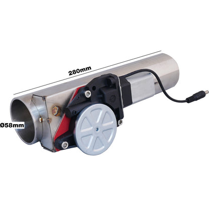 Simoni Racing Universel Auspuff-Regelventil (On/Off) mit Schalter & Kabelsatz