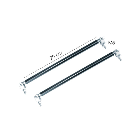 Simoni Racing Satz universelle Stabilisatorstangen für DTM Splitters - Länge 20cm - Satz à 2 Stück