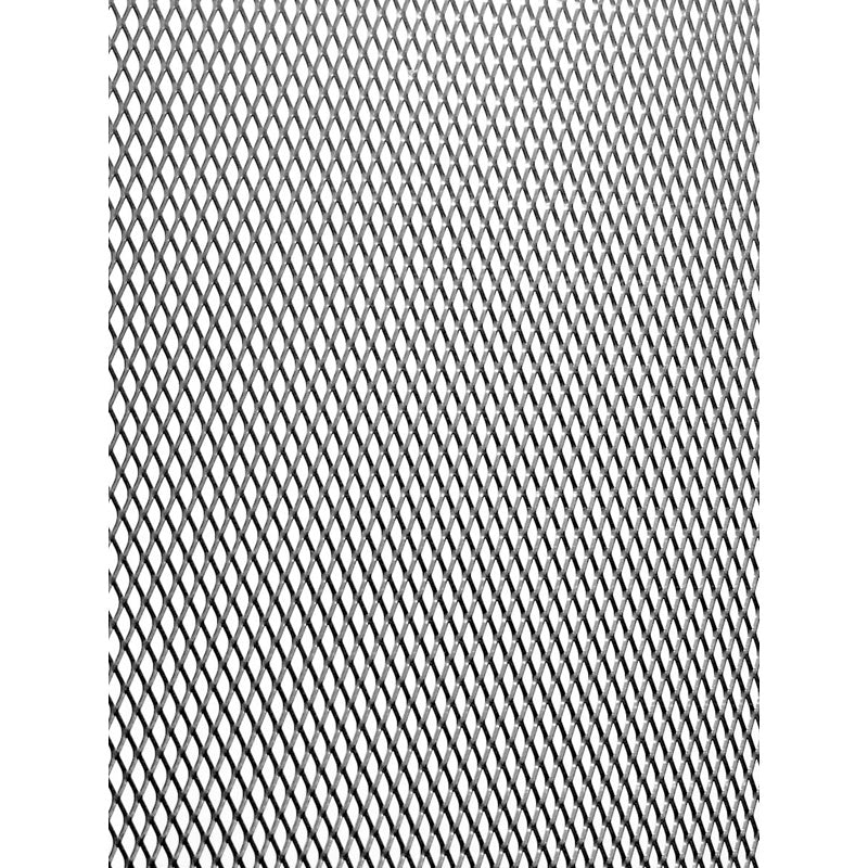 Simoni Racing Aluminium Renngitter - 125x20cm - Rauten 2.3x5mm