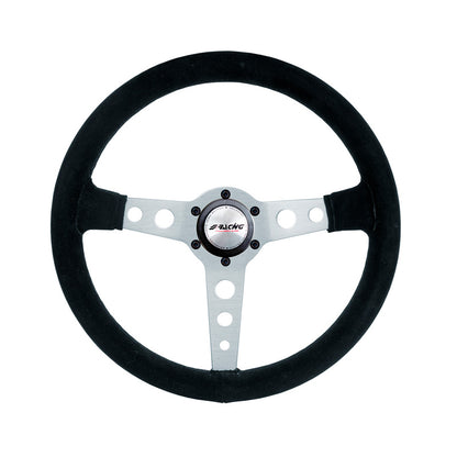 Simoni Racing Sportlenkrad Ken 350mm - Schwarz Wildleder