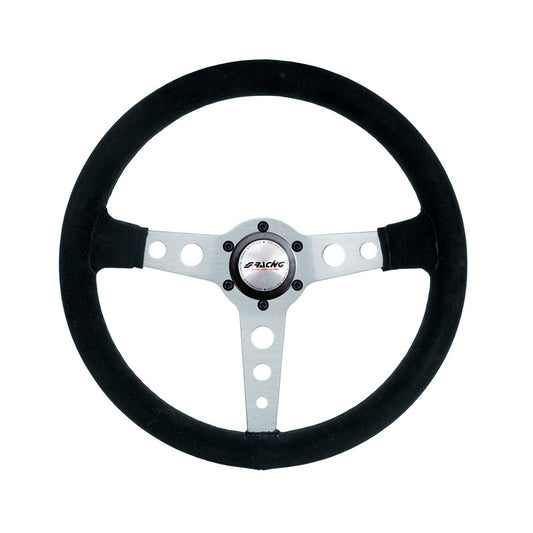 Simoni Racing Sportlenkrad Ken 350mm - Schwarz Wildleder