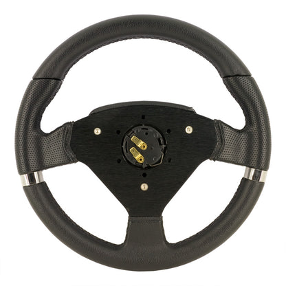 Simoni Racing Sportlenkrad Montecarlo 320mm - Schwarz Leder