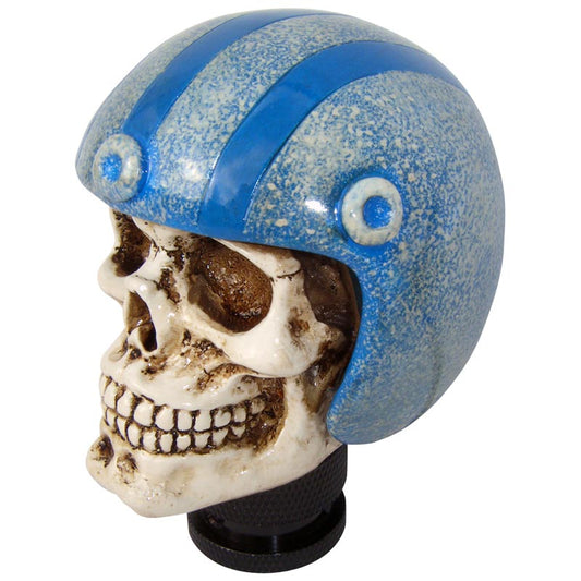 Simoni Racing Schaltknauf Skull + Blaue Helme