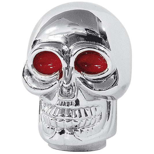 Simoni Racing Schaltknauf Skull - Chrom + Rote Augen