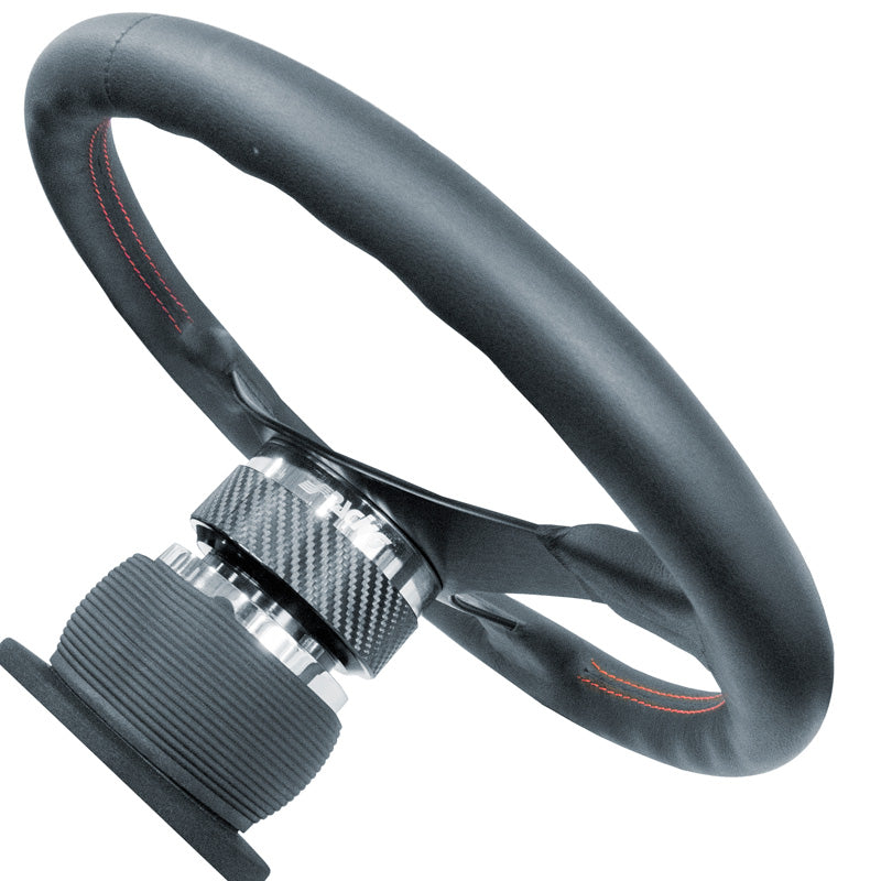 Simoni Racing Quick Release Lenkradnabe Karbon/Chrom - Länge 55mm