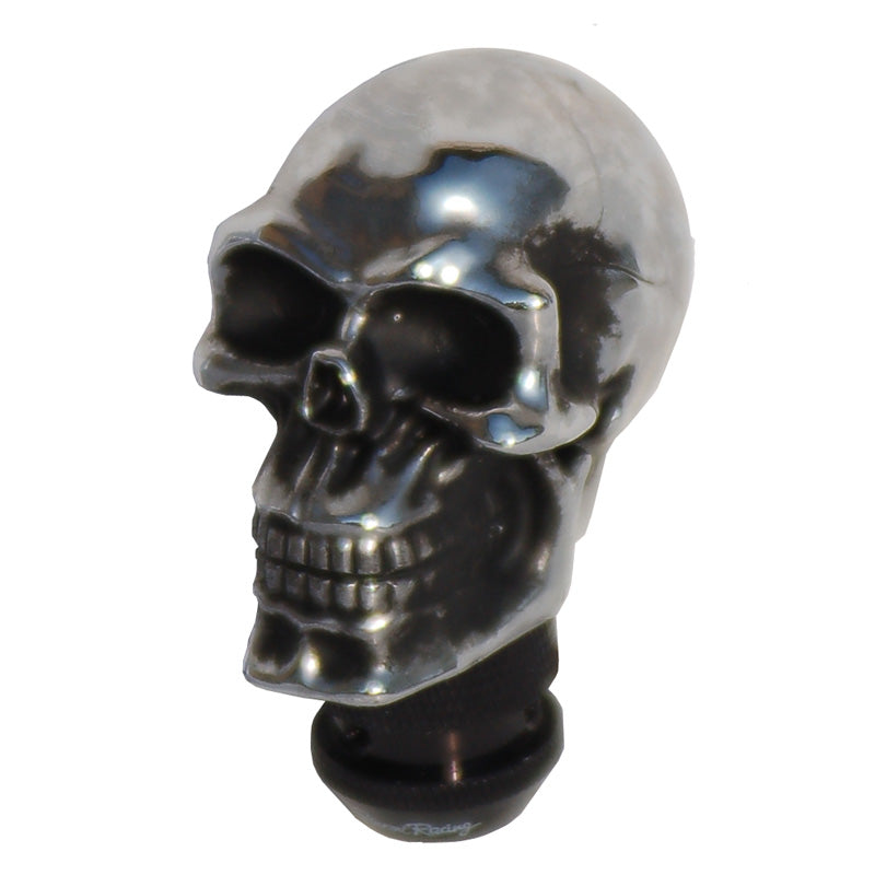 Simoni Racing Schaltknauf Skull Chrom + Schwarze Augen