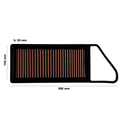 Simoni Racing Luftfilter passend für Citroën C1, C2, C3, Nemo, Xsara / Ford Fiesta, Fusion / Mazda 2 / Peugeot 1007, 107, 206, 207, Bipper / Toyota Aygo 1.4 Diesel